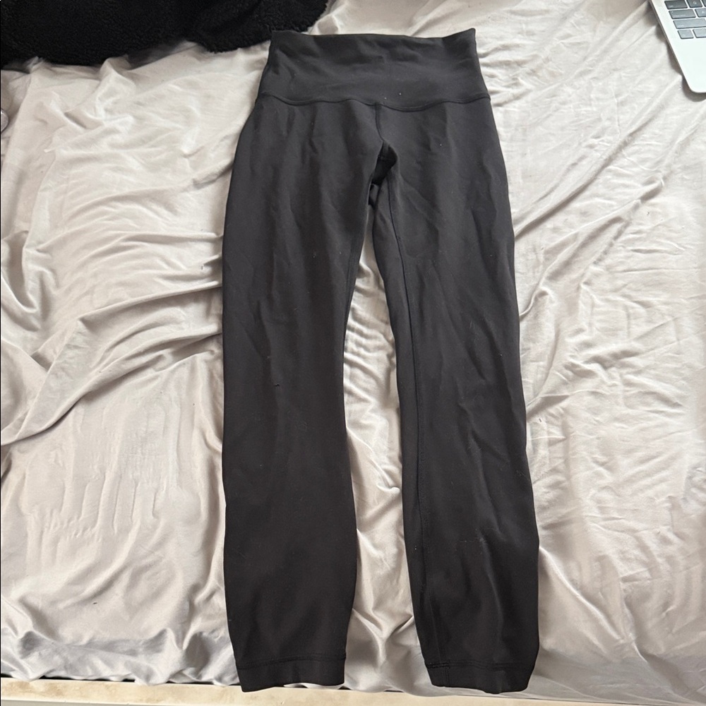 Lululemon wunder train leggings cropped
